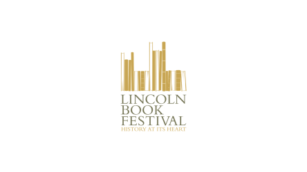 Lincoln Book Festival logo with white space