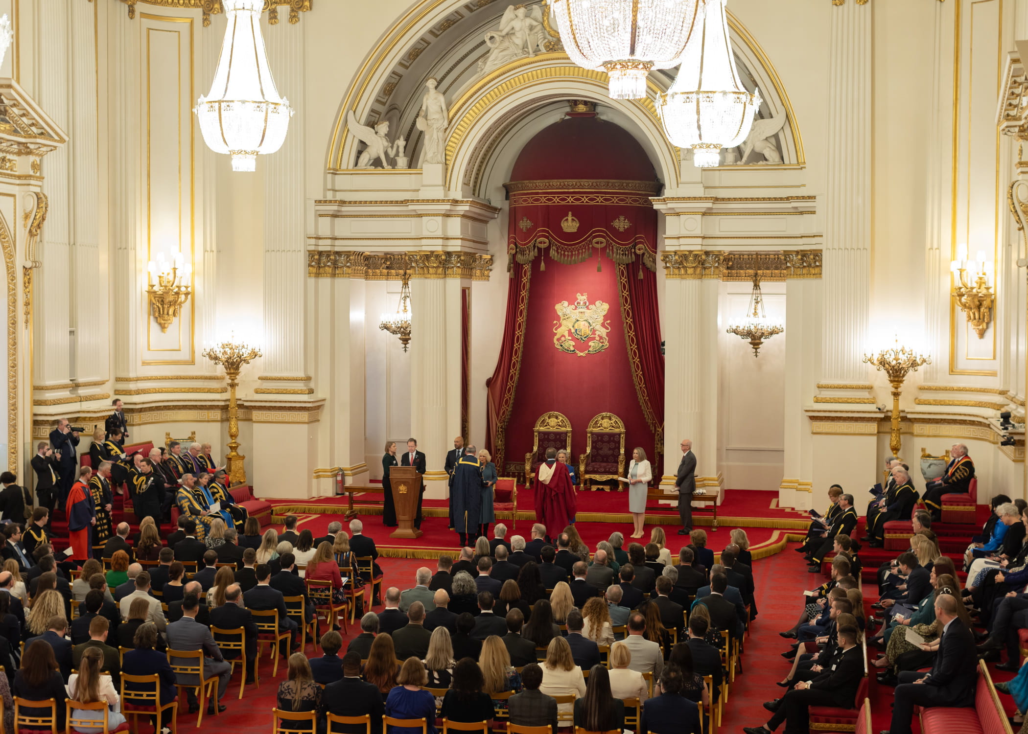 University of Lincoln, UK, Awarded Highest Honour by the Queen at Buckingham Palace